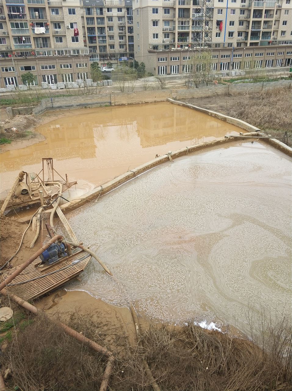 虎丘沉淀池淤泥清理-厂区废水池淤泥清淤