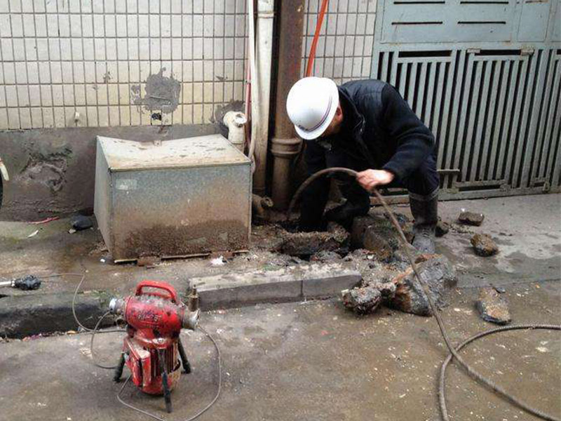 虎丘疏通下水道-洗菜池疏通